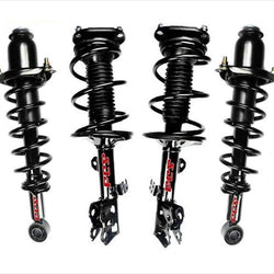 Para 09-13 Matrix de tracción delantera 1.8 Base Kit completo de puntales de resorte helicoidales de 4 piezas