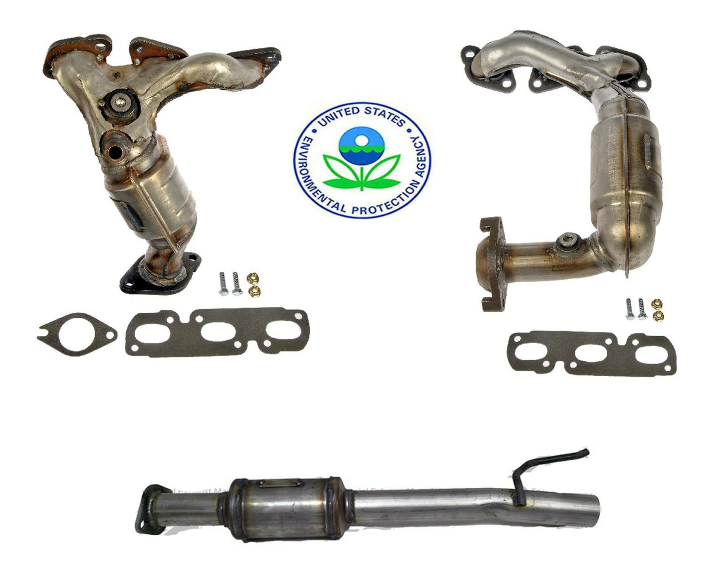 Compatible con colector y convertidores catalíticos traseros Mariner Escape Tribute 3.0L V6 05-06