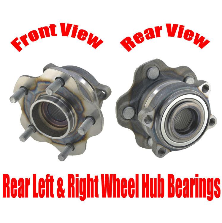 100% Brand New REAR Wheel Bearing and Hub Assembly for Nissan 370Z REAR 09-18