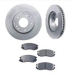 Front Brake Rotors & Ceramic Pads Fits 2004-2006 Hyundai Tiburon GT 2.7L V6