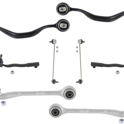 Fits 1995-2001 BMW E38 Control Arm Suspension and Steering 8pc Kit