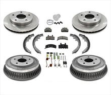 For 1994-1999 Dodge Ram 1500 Pick Up 4 Wheel Drive Rotors Pads Drums Shoes Brake