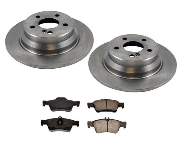 Fits For 03-09 E320 Sedan Rear Wheel Drive Front Disc Brake Rotors Ceramic Pads