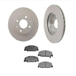 Fits For 84-87 Honda Accord Front Brake Rotors & Pads 3pc Kit