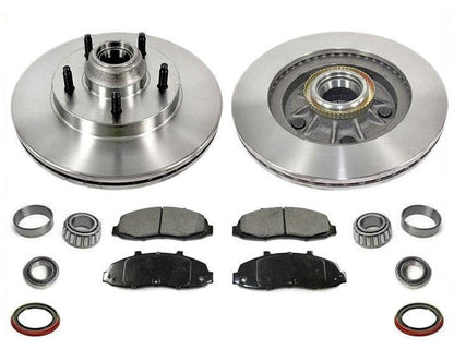 Rotores delanteros, pastillas de freno, sellos, rodamientos, tracción trasera para Ford F150 97-00