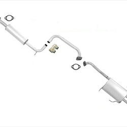 Muffler Resonator Pipe Exhaust for Nissan Maxima 02-03 & Infiniti I35 02-04 3.5