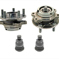 Front Wheel Hub Bearing & Ball Joints for Nissan Murano 03-07 & Quest 04-09