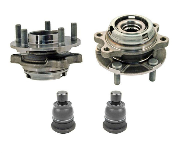 Front Wheel Hub Bearing & Ball Joints for Nissan Murano 03-07 & Quest 04-09