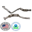 Front MADE IN USA Left Right Catalytic Converters for Land Rover LR4 5.0L 10-13