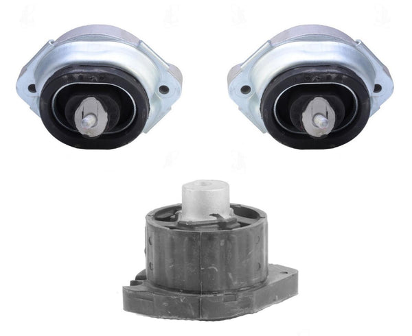 Kit de 3 piezas de montaje de motor y transmisión automática para BMW X5 3.0L 2001-2006