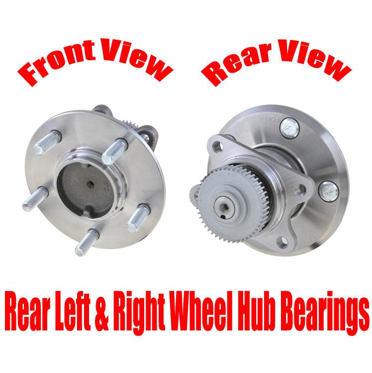 Rodamientos de cubo de rueda trasera izquierda y derecha para Hyundai Sonata 2006-2010