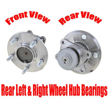 Rear Left & Right Wheel Hub Bearings for Hyundai Sonata 2006-2010