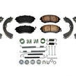 Pastillas de Freno Zapatas Orgánicas Kit de Resorte para Subaru Forester 2.5L 03-08