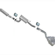 Resonador medio y silenciador trasero 2005-2010 para Volkswagen Jetta 2.5L L5
