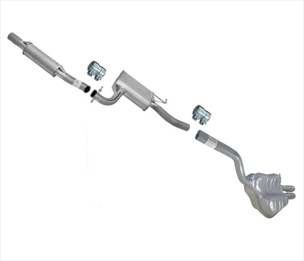 Resonador medio y silenciador trasero 2005-2010 para Volkswagen Jetta 2.5L L5