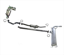 Mufla resonadora de tubo delantero convertidor de sistema de escape completo para Toyota RAV4 01-03