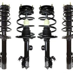 New Complete Coil Spring Struts for Toyota Camry 2.4L Hybrid 4Pc Kit 12-14