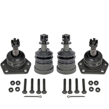 Front Upper Lower Ball Joints 4Pc Kit for Chevrolet Corvette 1984-1996