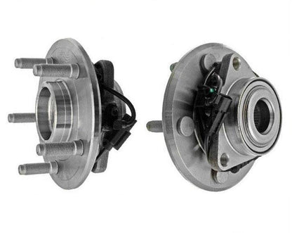 Rodamientos de cubo de rueda de servicio estándar delantero izquierdo y derecho de 5 pernos para RAM 1500 12-18