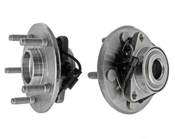Rodamientos de cubo de rueda de servicio estándar delantero izquierdo y derecho de 5 pernos para RAM 1500 12-18