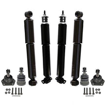 Monroe Sensa-Trac Shocks Ball Joints for Chevrolet Corvette 84-87 8Pc