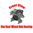 REAR Wheel Bearing Hub Assembly REAR for Scion iQ 12-15 REAR REF# 4245074010