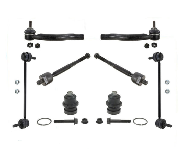 Lower Ball Joint Inner Outer Tie Rod Stabilizer Sway Link 07-11 Versa 12 Hatch