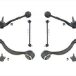 For 09-13 328i xDrive 4 Control Arms With Bushings Sway Bar Links & Ball Joints