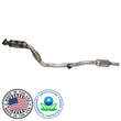 Passenger Side Flex Pipe Dual Catalytic Converter for Audi A6 Quattro 3.0 09-11