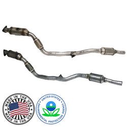 Tubo flexible lateral izquierdo y derecho con catalizador dual para Audi A6 Quattro 3.0 09-11