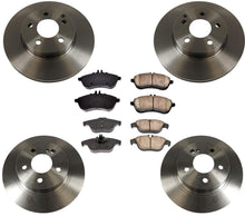 Brake Rotors Brake Pads for Mercedes Benz C230 08-09 Without Sport Package