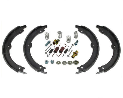 Zapatas de freno de estacionamiento de emergencia traseras y kit de resorte para Toyota Tundra 2007-2021