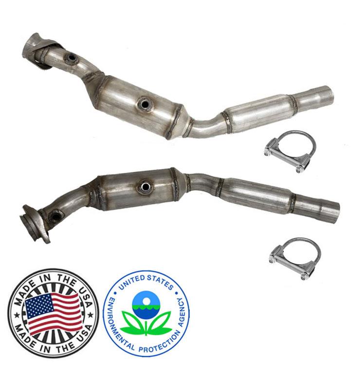 Front Engine Pipe with Catalytic Converters for Ford Mustang 3.7L 2011-2014