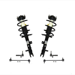 Front Coil Spring Struts Outer Tie Rods & Sway Bar for Dodge Caliber 2007-2012