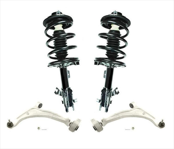 Lower Control Arms Front Loaded Struts Shocks 4Pc KIT for Altima 2.5L