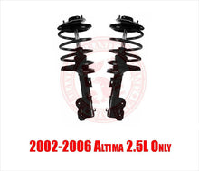 Puntal delantero izquierdo y derecho y resorte helicoidal para motor Nissan Altima 2002-2006 2.5L