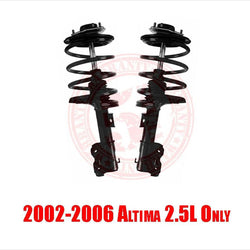 Front Left & Right Strut & Coil Spring Fits Nissan Altima 2002-2006 2.5L Engine