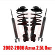 Front Spring Struts and Rear Shock Abosrbers for Altima 2.5L 2002-2006