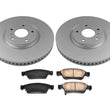 Front 330mm Disc Brake Rotors & Brake Pads For Infiniti Q60 2014-15 330MM Rotors