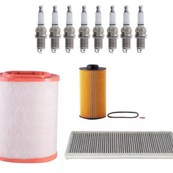 Platinum Spark Plugs Air Cabin Oil Filters for Land Rover Range Rover 2003-2005