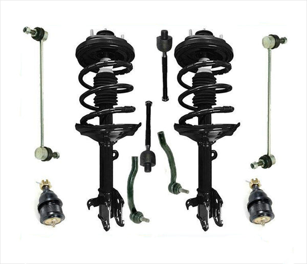 10 Piece Front Coil-Spring Strut Assembly and Chassis Kit for Acura MDX 03-05