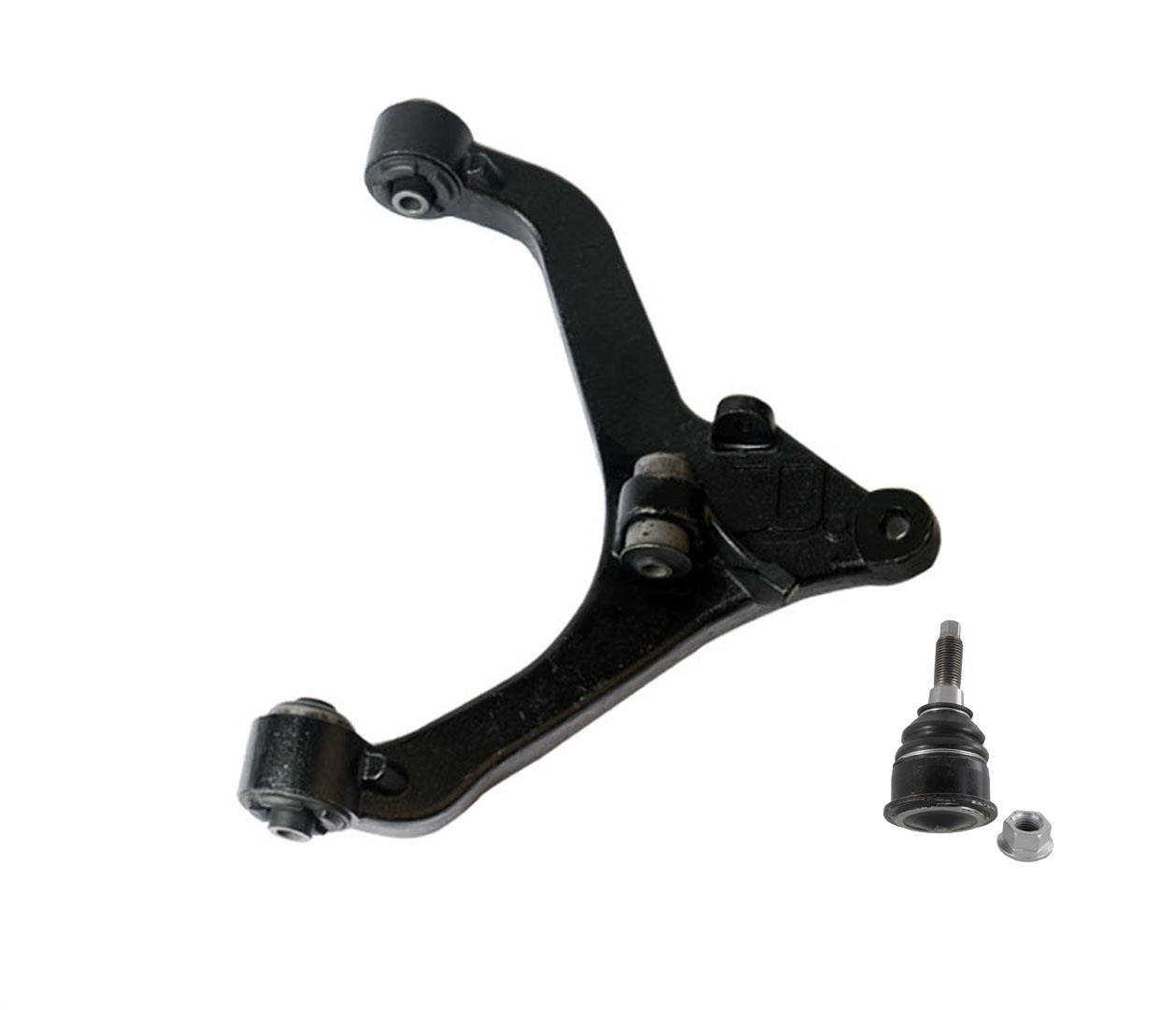 Un (1) brazo de control inferior delantero derecho con rótula para Jeep Liberty 2002-2004.