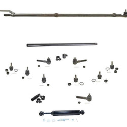 Drag Link Tie Rod Rods Track Bar 13Pc Kit Fits For Jeep Wrangler 87-90