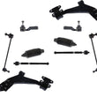 Front Lower Control Arms Ball Joints Tie Rods Links Fits 13-2019 Ford Escape
