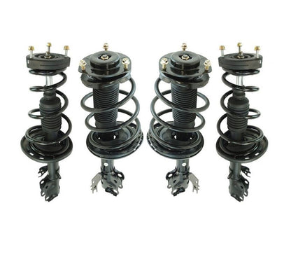 Puntales de resorte helicoidales delanteros y traseros para Toyota Camry XSE 3.5L 4 piezas Kit 2012-2017