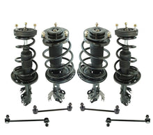 Front & Rear Coil Spring Struts Sway Bar Links for Toyota Camry XLE 8pc 12-17