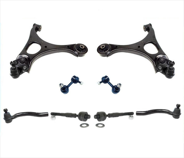 Control Arms Ball Joints and Tie Rods 8PC KIT for 06-11 Civic Hybrid & Acura CSX