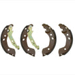 Set of 4 Rear Brake Shoes for 12-15 Nissan Versa 1.6L and 15-16 Versa Note 1.6L