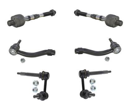 Varillas de amarre y eslabones exteriores interiores delanteros para Nissan 370Z 2009-2019