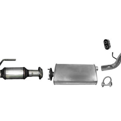Convertidores catalíticos de tubería de motor y tubería de silenciador para Jeep Wrangler SE 2.4L 03-04